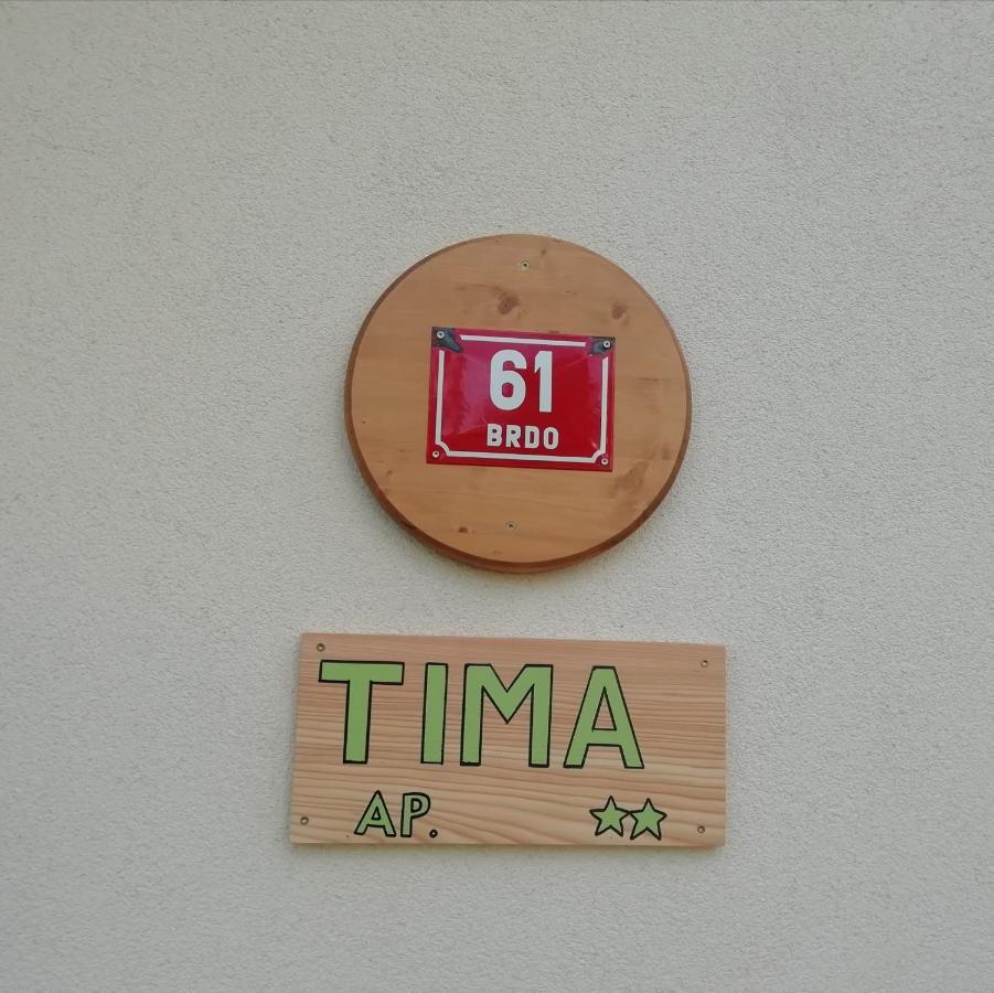 Apartma Tima Bovec Bagian luar foto